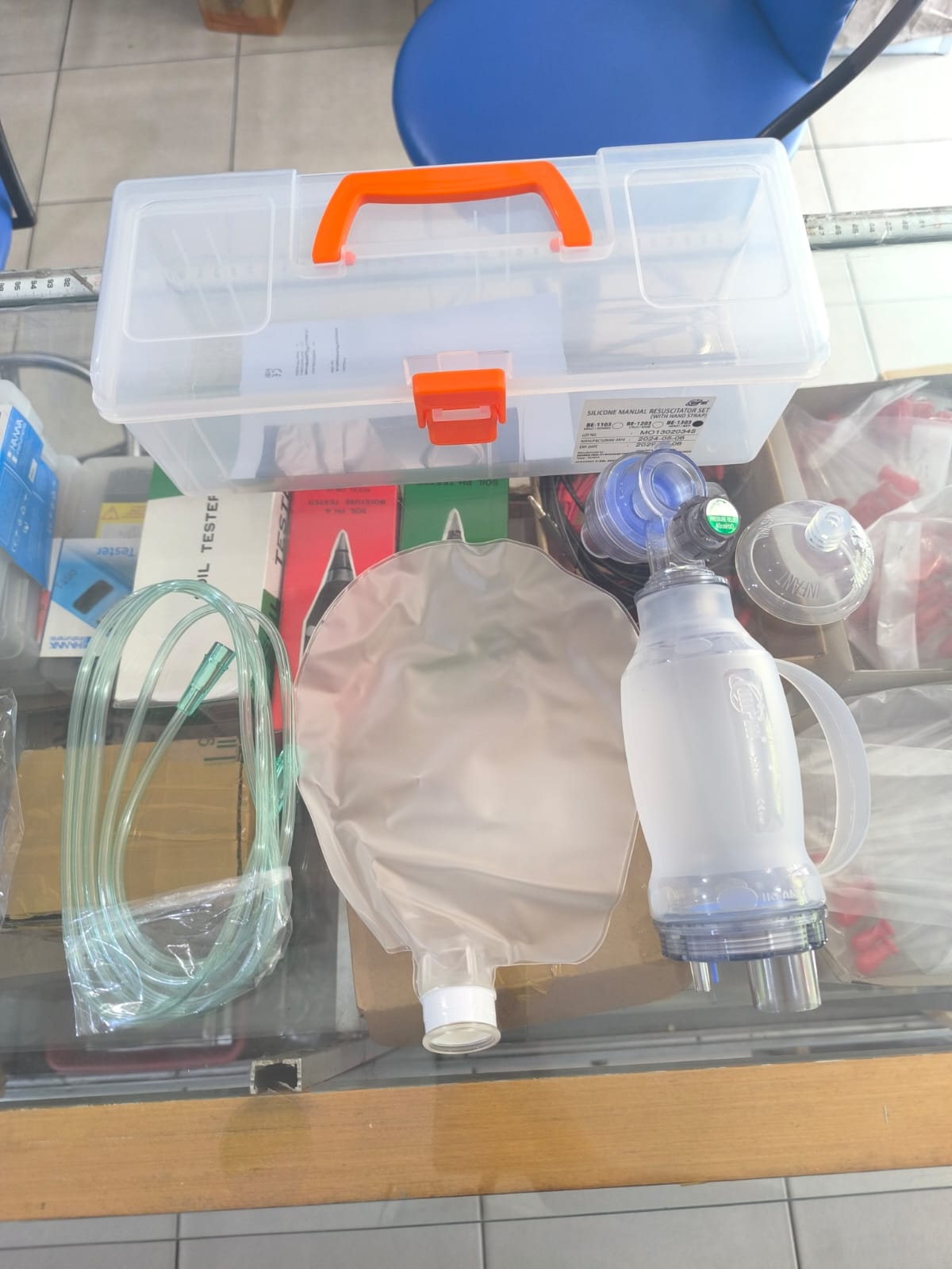 MPM MANUAL SILICONE RESUSCITATOR ANAK